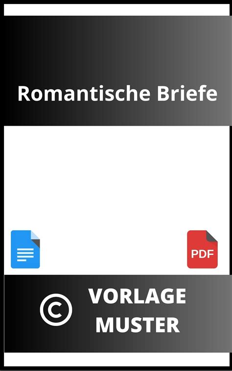 Romantische Briefe Muster Vorlage Schreiben