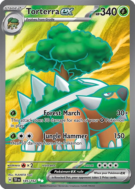 Torterra Ex Temporal Forces TEF 185 PkmnCards