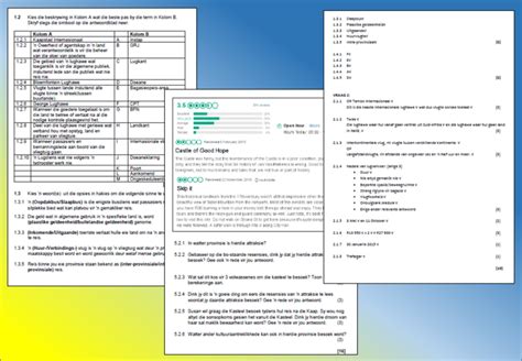 Gr 11 Toerisme Formele Assessering Kwartaal 3 2020 Teacha