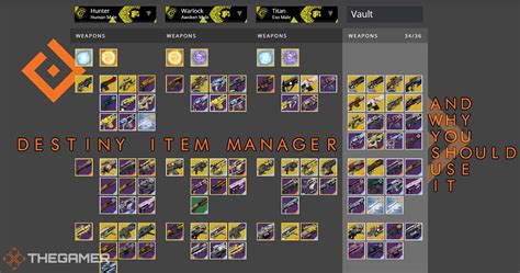 Destiny Destiny Item Manager And Why You Should Use It