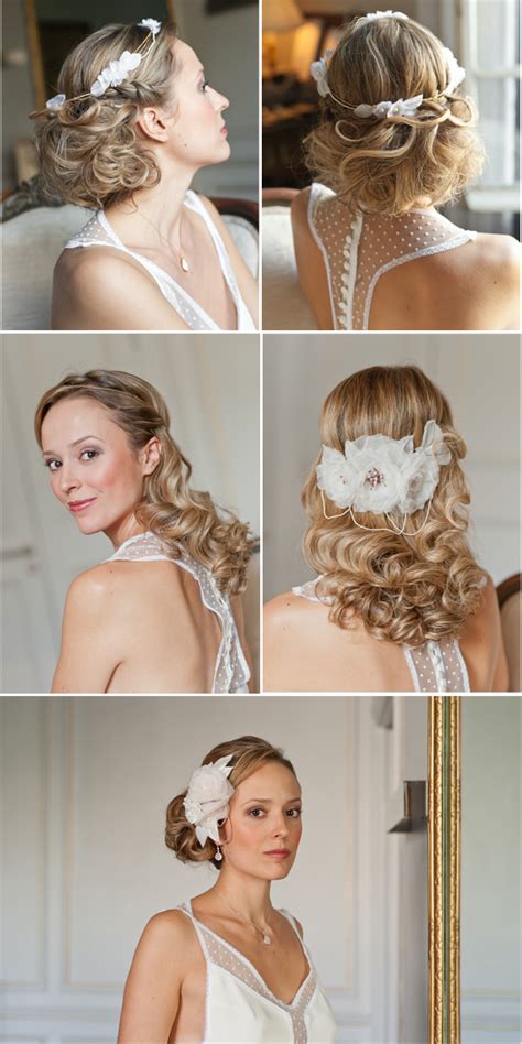 Coiffures De Mari E Dexception Par Axelle B Weddinghairdresser Le