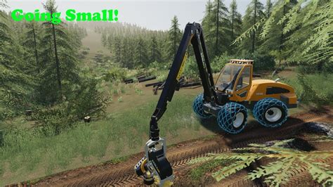 Fs19 Forestry On Holmåkra Smaller Machines Timelapse S01 Ep1 Youtube