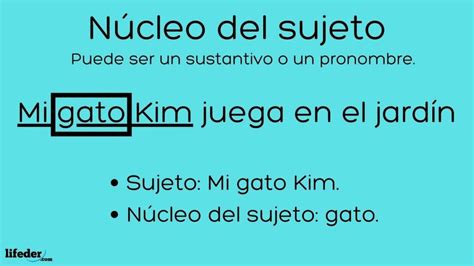 Cual Es El Nucleo Del Sujeto