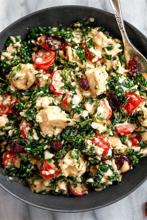 Kale Chickensalad Recipe Healthy Chicken Salad Recipe — Eatwell101