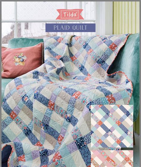 Pin By Susan Sebree On Tilda Quilt Fabric Bundles Plaid Quilt Quilts