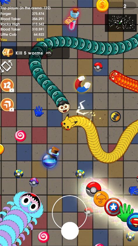 Snake Zone Io Worm Arena Pour Android T L Charger