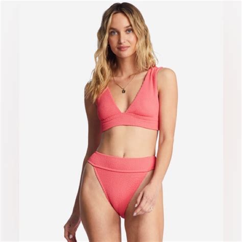 Billabong Swim Nwt Billabong Summer High Plunge Bikini Top For Women Poshmark