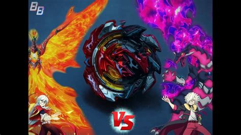 Revive Phoenix Fr Vs Hell Salamander Op Beyblade Burst Super