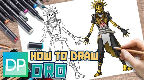 Drawpedia How To Draw Oro From Fortnite Step By Step Drawing Tutorial Youtube