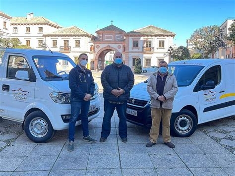 Ayuntamiento de Andújar Nuevos vehículos para mejorar el servicio de