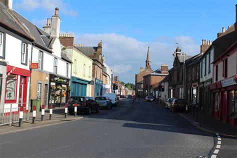 Main Street Newmilns © Billy Mccrorie Geograph Britain And Ireland