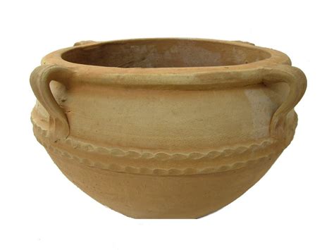 Pelagia Statement Handmade Cretan Terracotta Pot From