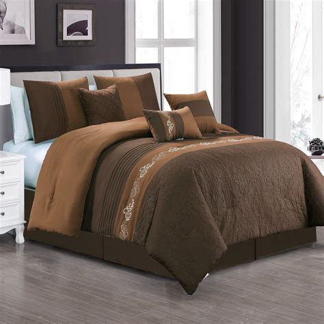hgmart bedding comforter set bed   bag  piece luxury microfiber