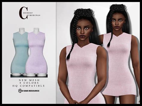 The Sims Resource Short Dress D