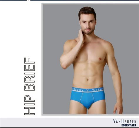 Lycra Cotton Printed Ven Heusen Hip Brief Type Briefs At Rs Piece