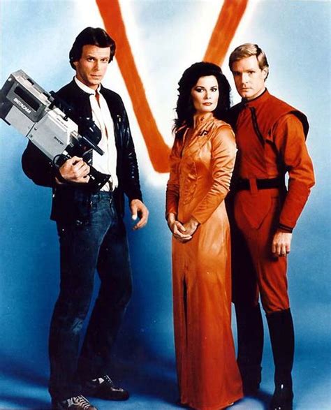 Mike Donovan Marc Singer Diana Jane Badler And Martin Frank