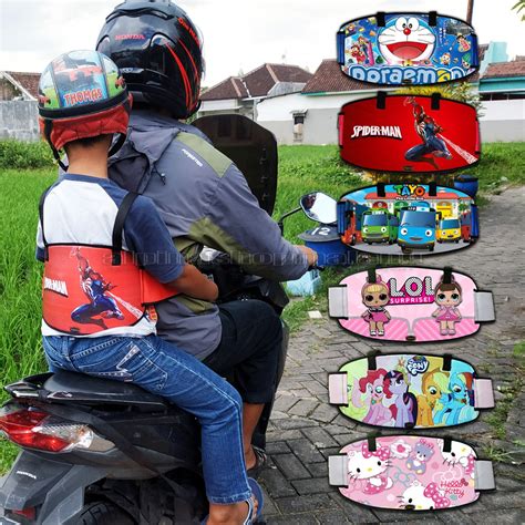 Jual Sabuk Bonceng Motor Sabuk Boncengan Anak Depan Belakang