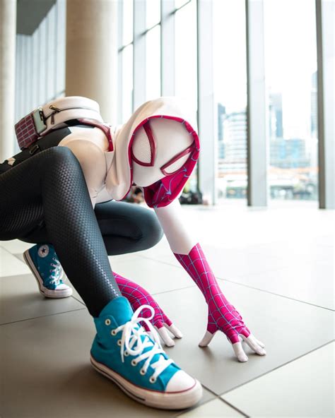 Spider-Verse Cosplay on Twitter: "Spider-Gwen #cosplay by Bianca Bella ...