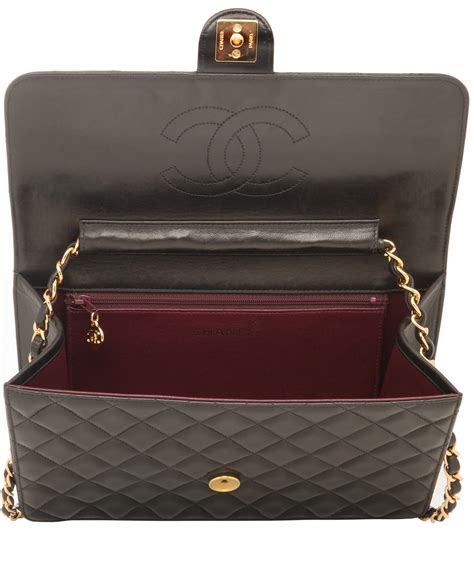 Vintage Chanel Black Classic Single Flap Bag - Chanel | ArtListings