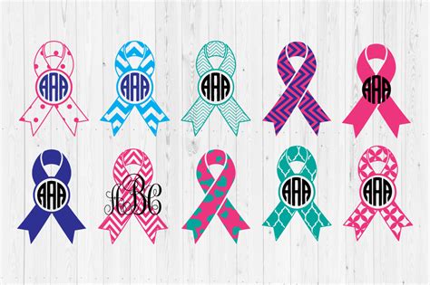 All Cancer Ribbon Svg