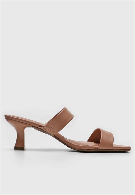 Tamanco Beira Rio Salto Fino Nude Compre Agora Dafiti Brasil