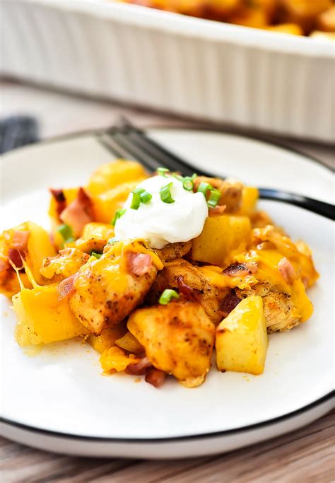 Loaded Chicken And Potato Casserole Recipe Cart