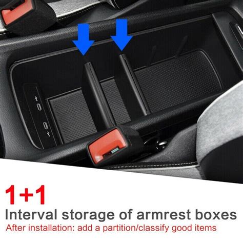 Box Baffle For Id Id Id Car Central Console Armrest Storage