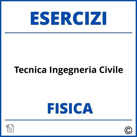 Esercizi Svolti Fisica Tecnica Ingegneria Civile