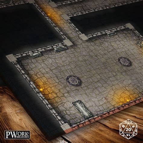 Battle Map The Crypt