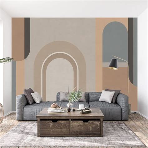 Papier Peint Contemporain Tendance Architecture MuralConcept En