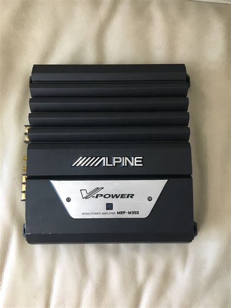 Alpine Mrp M W V Power Mono Power Monoblock Auto Accessories