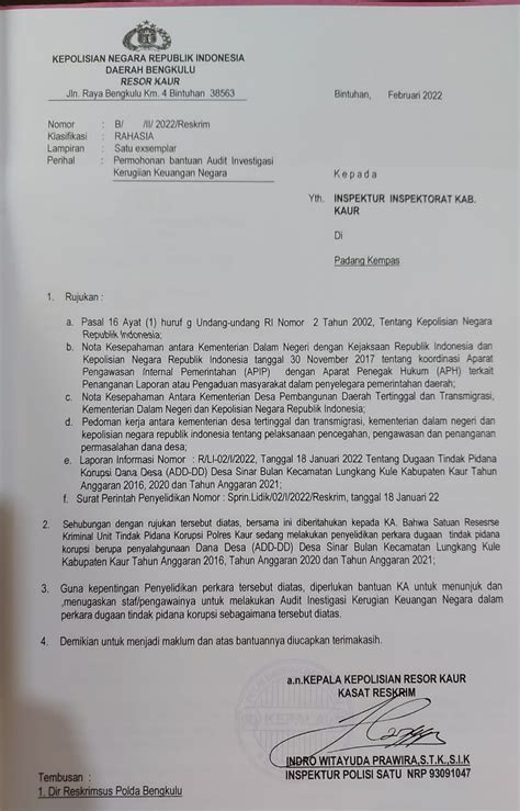 Detail Contoh Surat Permohonan Audit Keuangan Koleksi Nomer 33