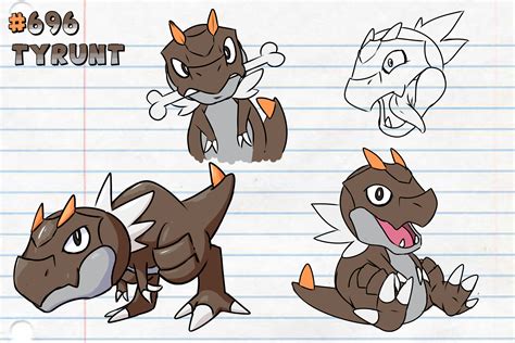 696-Tyrunt by Braivety on DeviantArt