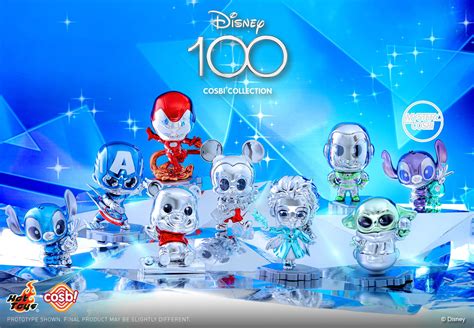 Hot Toys Unveils New Disney Platinum Color Cosbi Collection