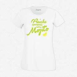 T Shirt Femme Blanc Fra Che Comme Un Mojito Mayooo T Shirts Et