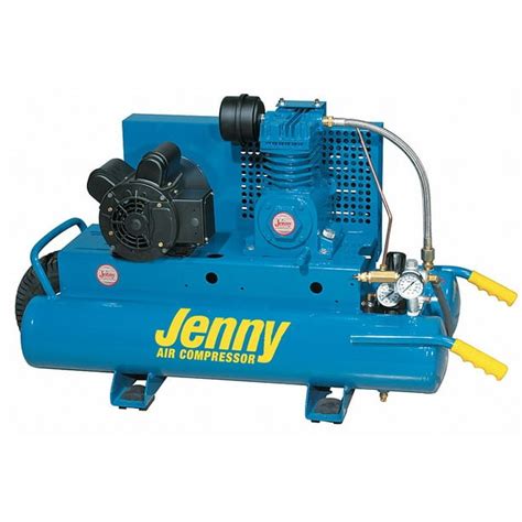 Jenny Portable Air Compressor78 Gal 2 Hp K15a 8p 1151