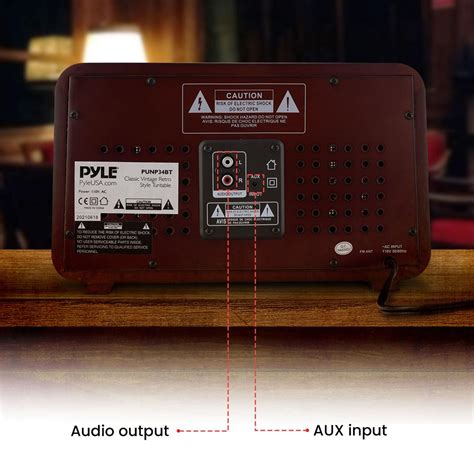 Classic Style Bluetooth Radio System Pyle Usa