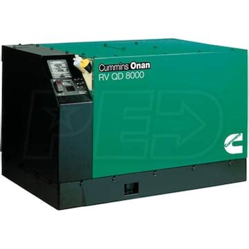 Cummins Onan RV QD 8000 RV QD8000 - 8HDKAK-1046N - 8.0kW RV Generator ...