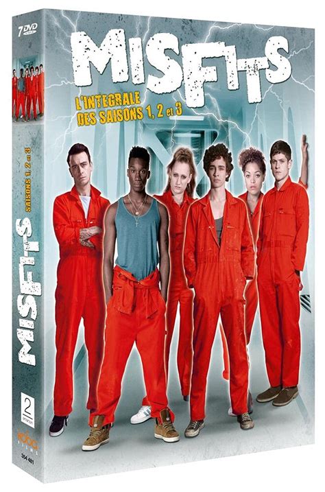 Misfits L Int Grale Des Saisons Et Francia Dvd Amazon Es