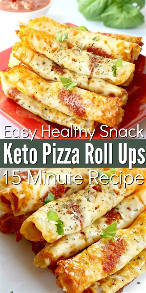 Keto Pizza Roll Ups Recipe Pizza Roll Up Keto Recipes Easy Clean