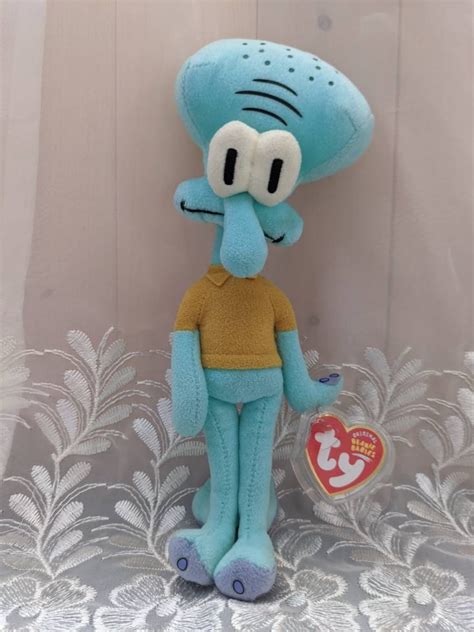 Ty Beanie Babies Squidward Tentacles The Squid From Etsy