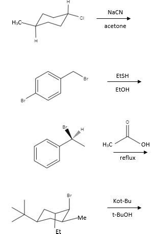 Give The Major Product S Of Each Of The Following Reactions Pay Close