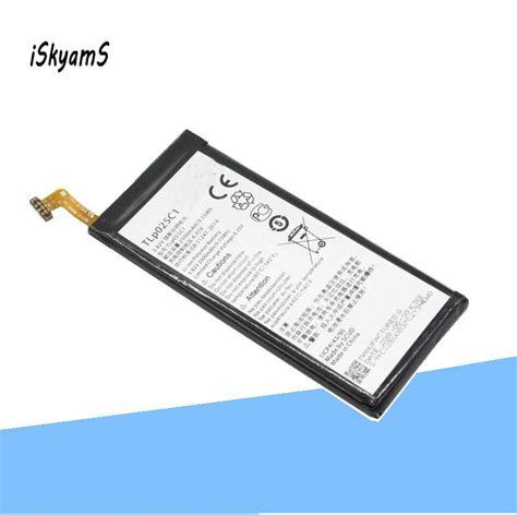 Iskyams 1x 2500mah Tlp025c2 Tlp025c1 Replacement Battery For Alcatel