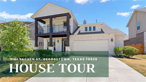 House Tour Of A Centerra Home In Teravista Neighborhood Georgetowntx