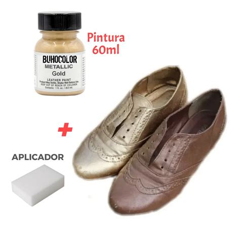 Pintura Tinta Calzado Cuero Renueva Tus Zapatos Ml Buhocolor