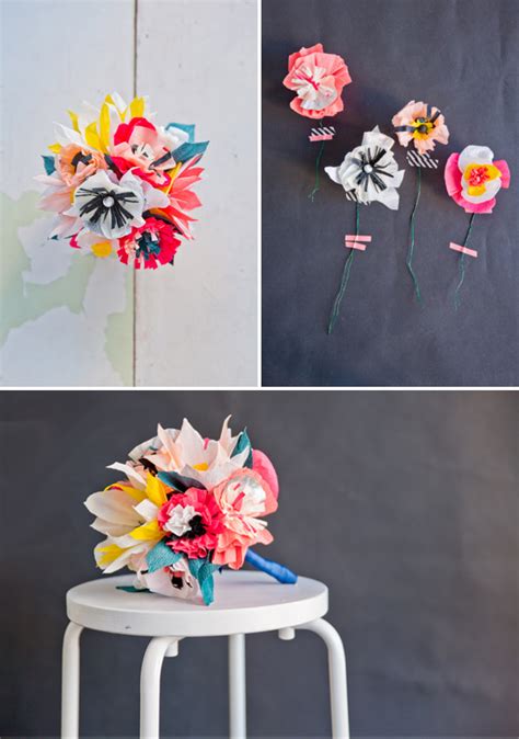 Paper Flower Bouquet DIY