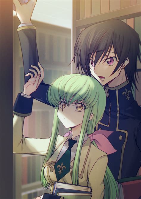 Cc And Lelouch Vi Britannia Code Geass Drawn By Creayus Danbooru