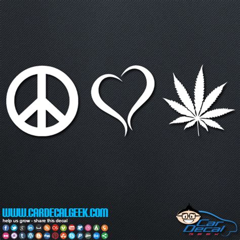 Peace And Love Weed