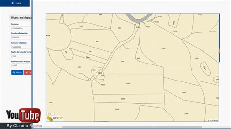 ESTRATTO DI MAPPA CATASTALE GRATIS AGENZIA ENTRATE YouTube