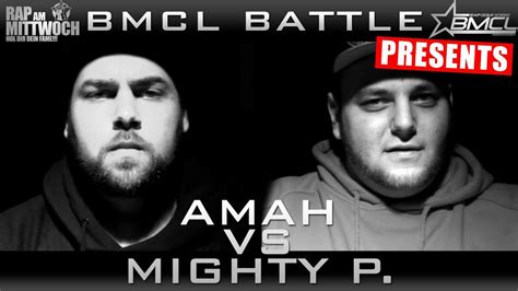 Bmcl Rap Battle Amah Vs Mighty P Battlemania Championsleague Youtube